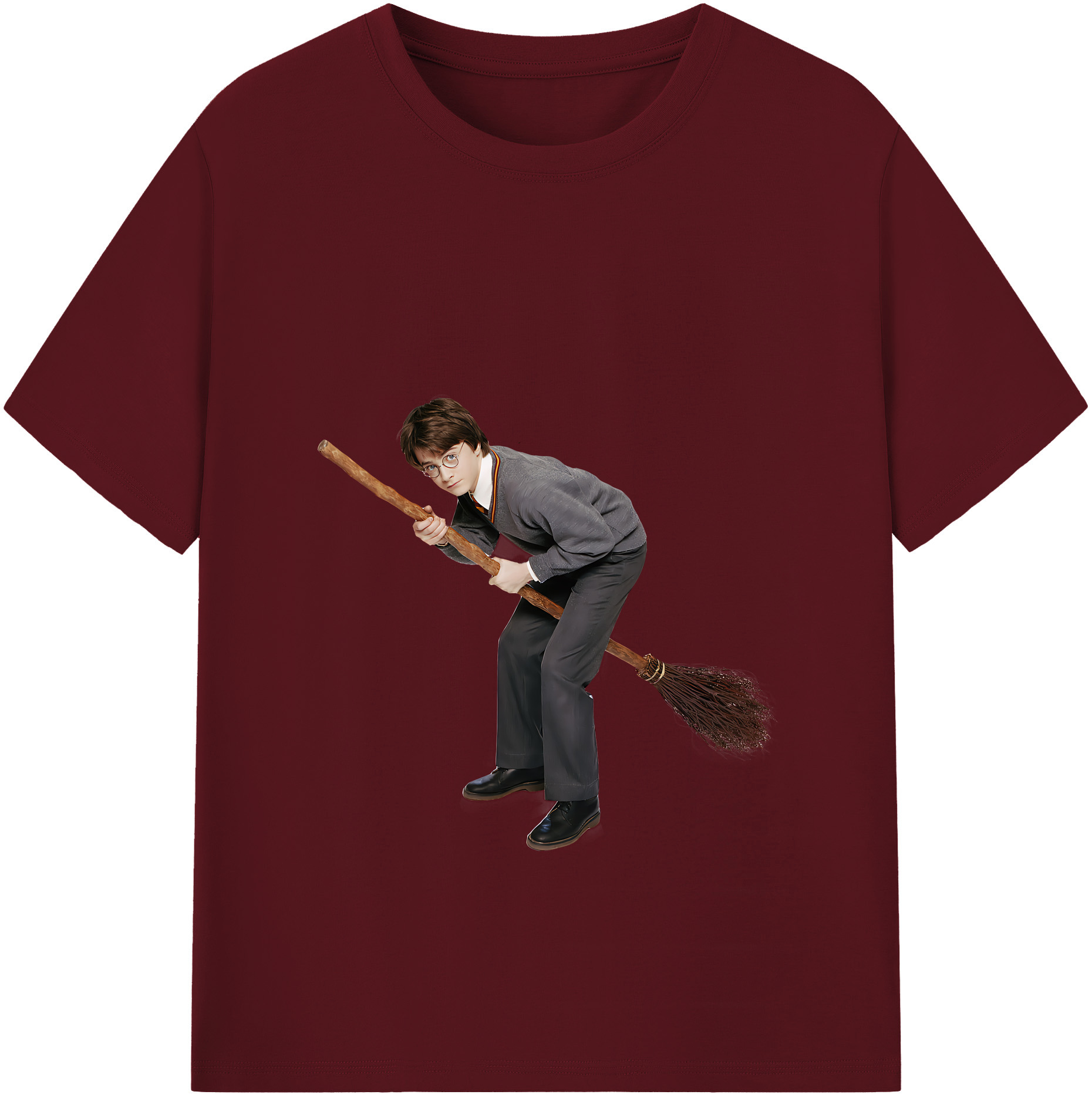 （画像用） Harry Potter ハリー・ポッターシリーズ 綿100％半袖Tシャツ（フロントプリント）